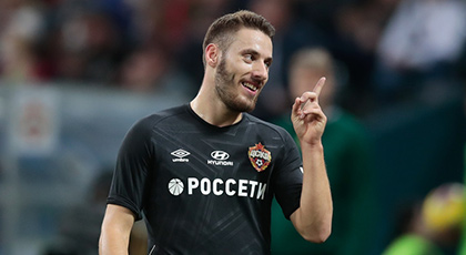 Полузащитник ЦСКА Никола Влашич